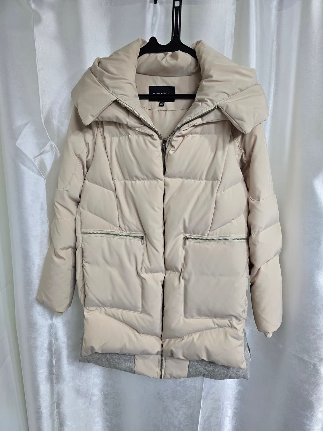 플라스틱아일랜드 아이보리 패딩 점퍼 (1602) 상품이미지1