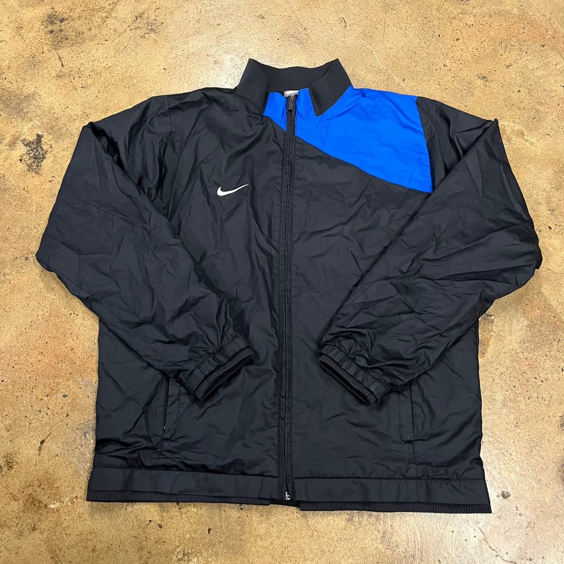 [정품/L] 나이키 블랙 블루 바람막이 자켓 b8 상품이미지2