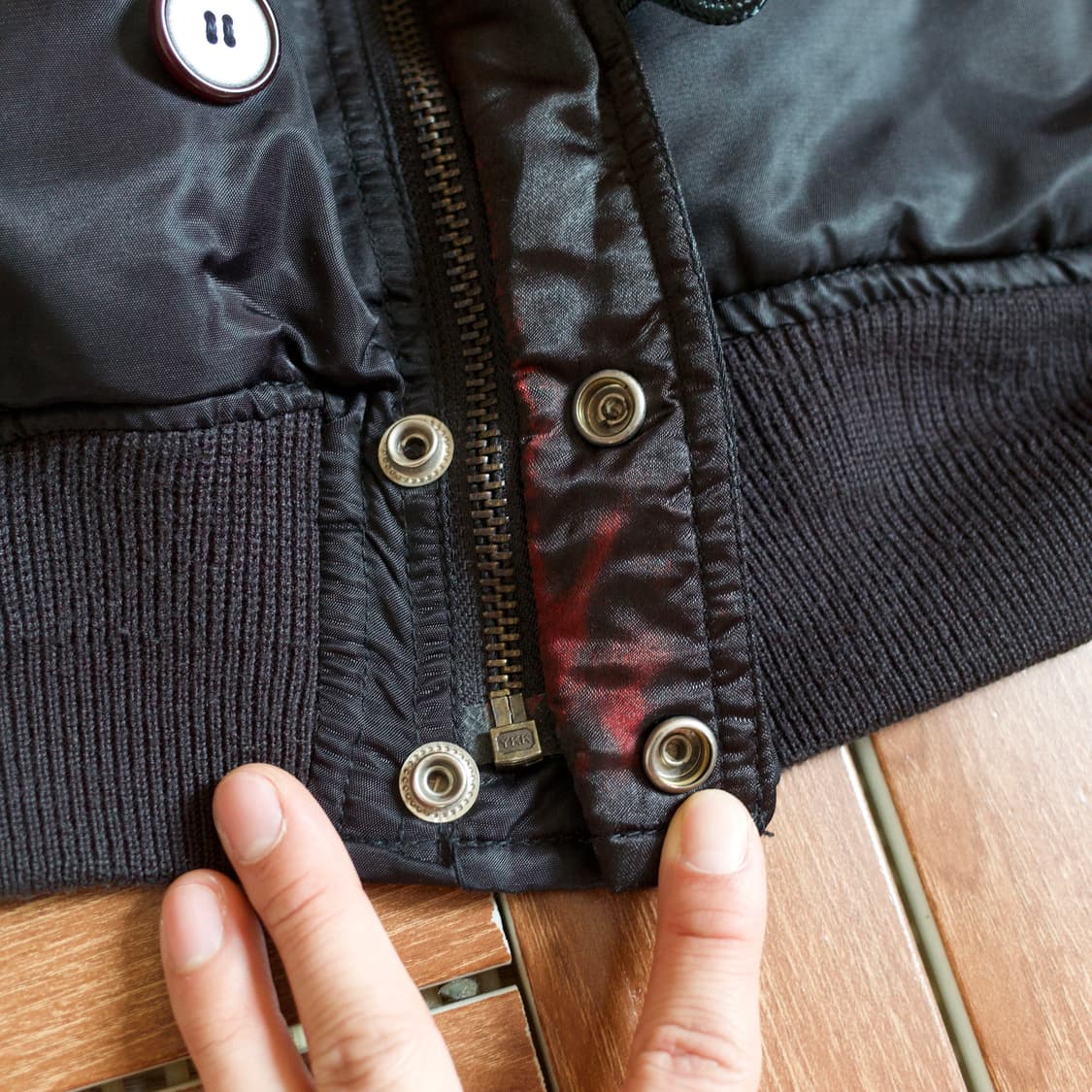 90‘s Space plan reversible flight bomber 상품이미지5