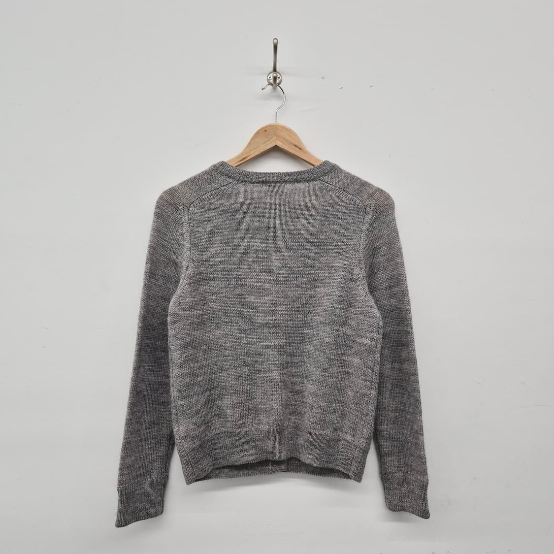 매킨토시 회색 니트 가디건 여성 M 상품이미지7