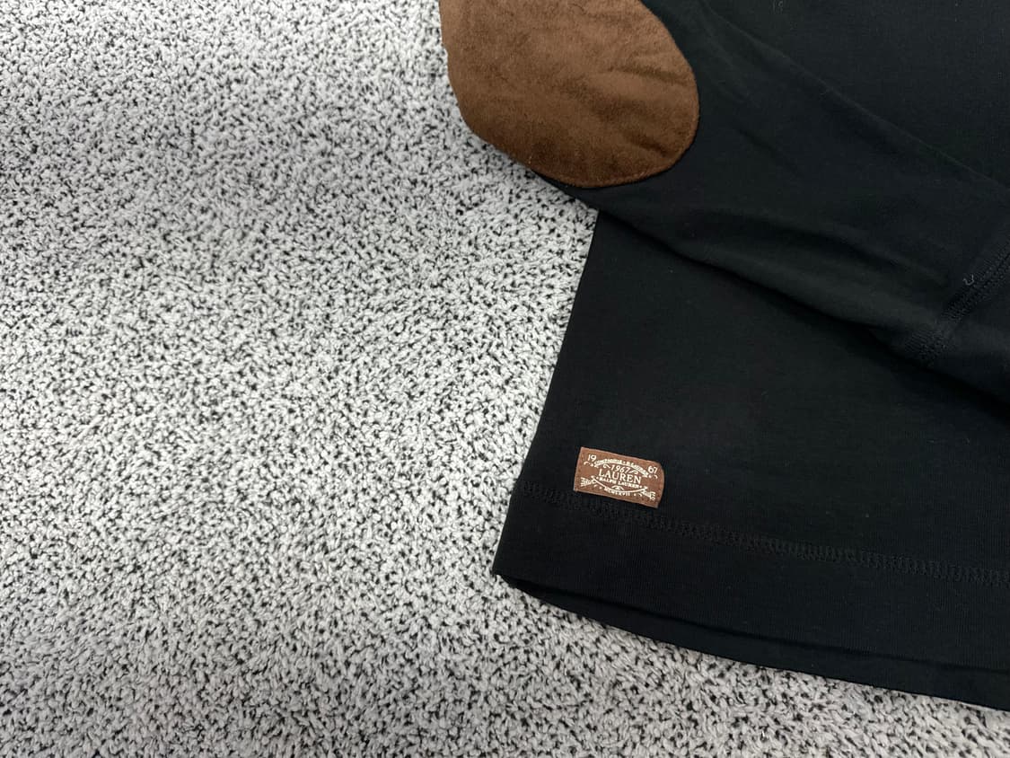 폴로 랄프로렌 디테일 레더패치 라운드티 상품이미지2