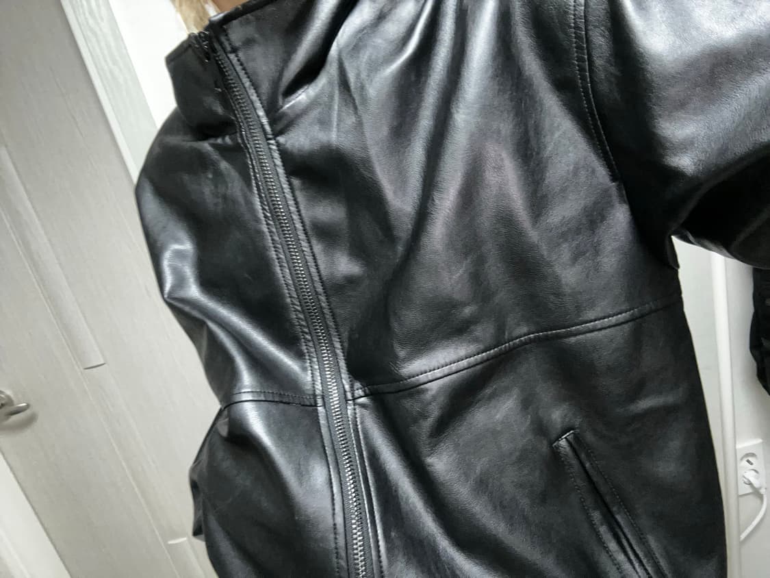 v2 가죽 레더 자켓 상품이미지1