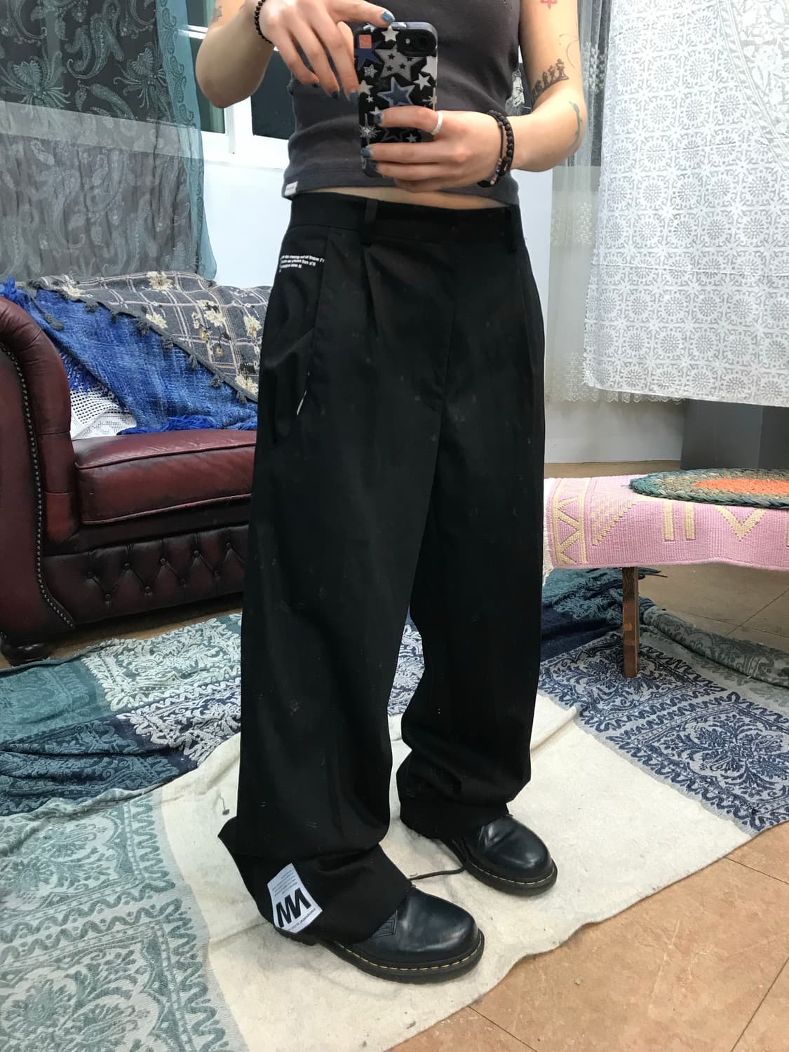 노메뉴얼 스트릿 핀턱 슬랙스 팬츠  상품이미지1