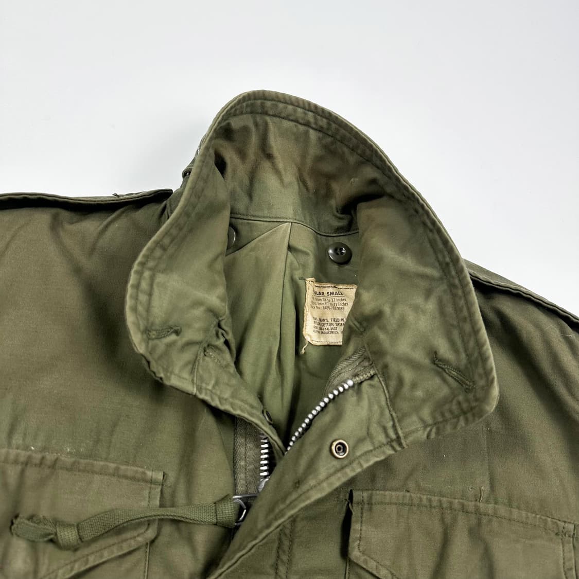 오리지널 미군 m65 필드자켓 야상 S/R 상품이미지6