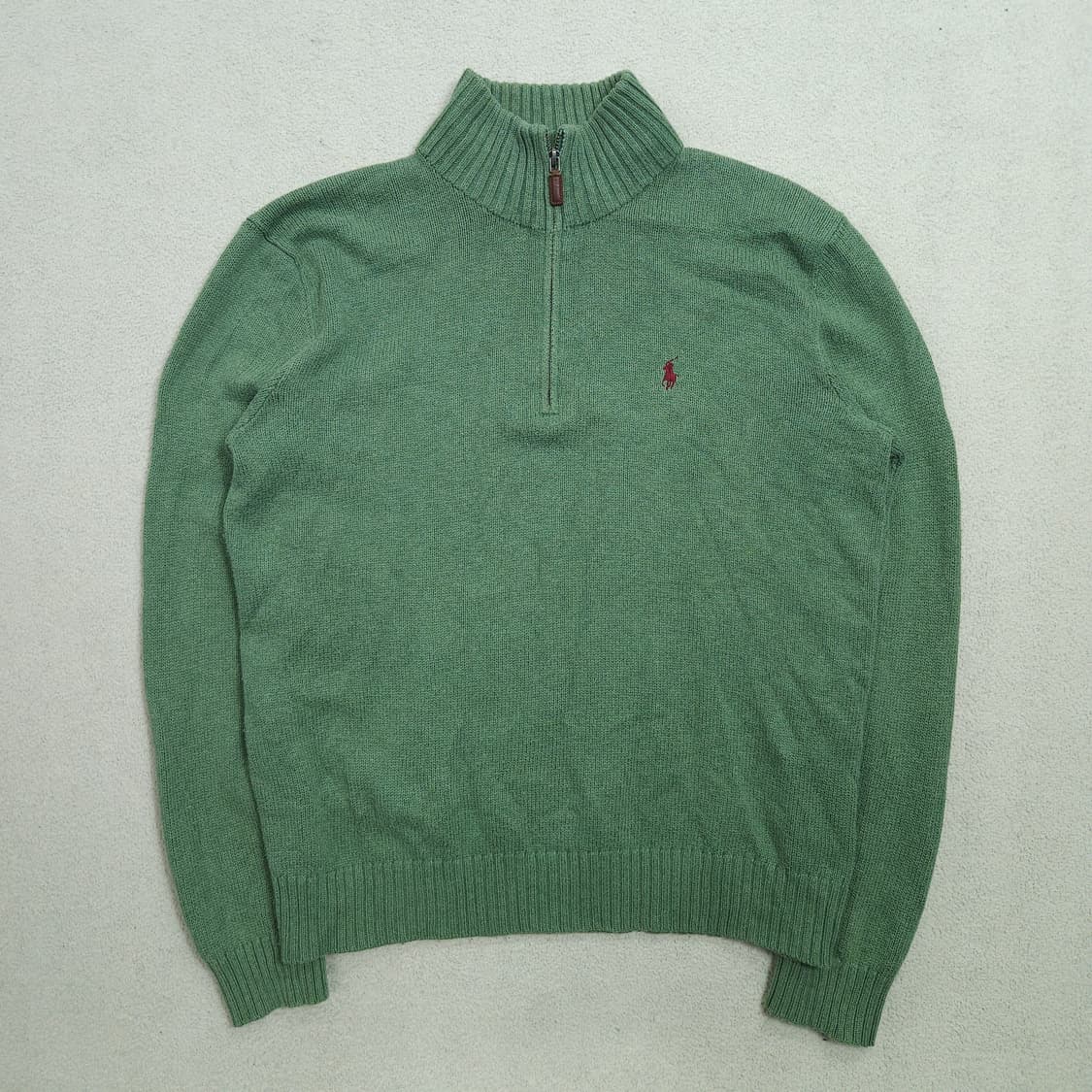 폴로 랄프 로렌 신형 반집업 니트 S 상품이미지2