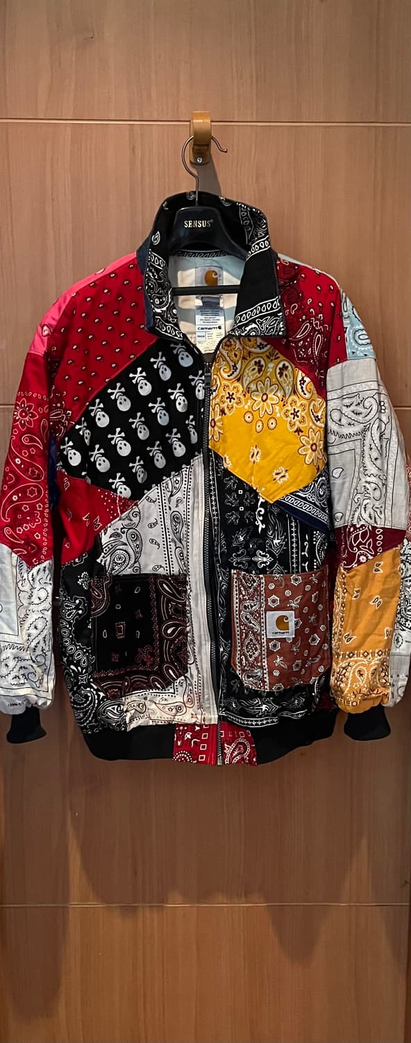 Carhartt 반다나 패치워크 자켓 XL 상품이미지7