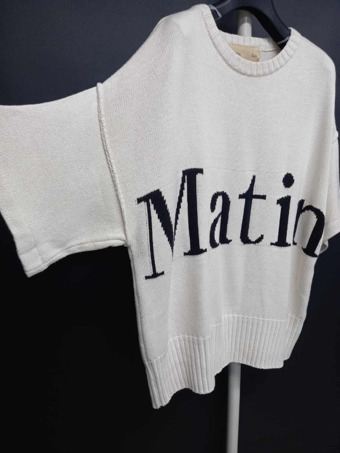 마뗑킴 춘하추 루즈박시핏 니트 F 44-77 상품이미지4