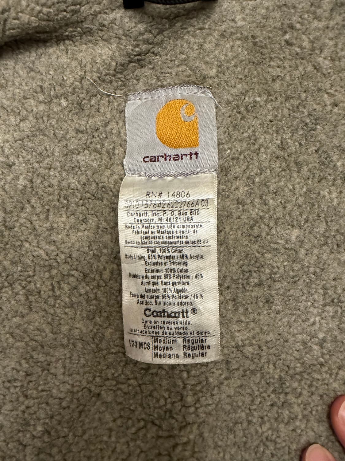 90s 칼하트 덱 워크베스트 상품이미지3