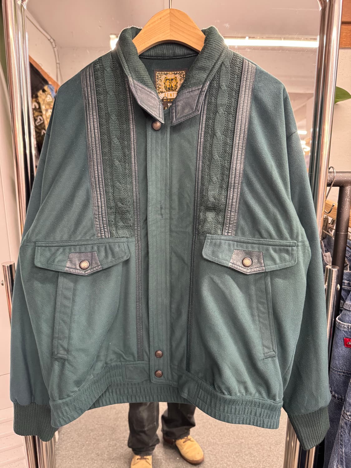 Gent’s Pour Homme 빈티지 스웨이드 자켓 상품이미지1