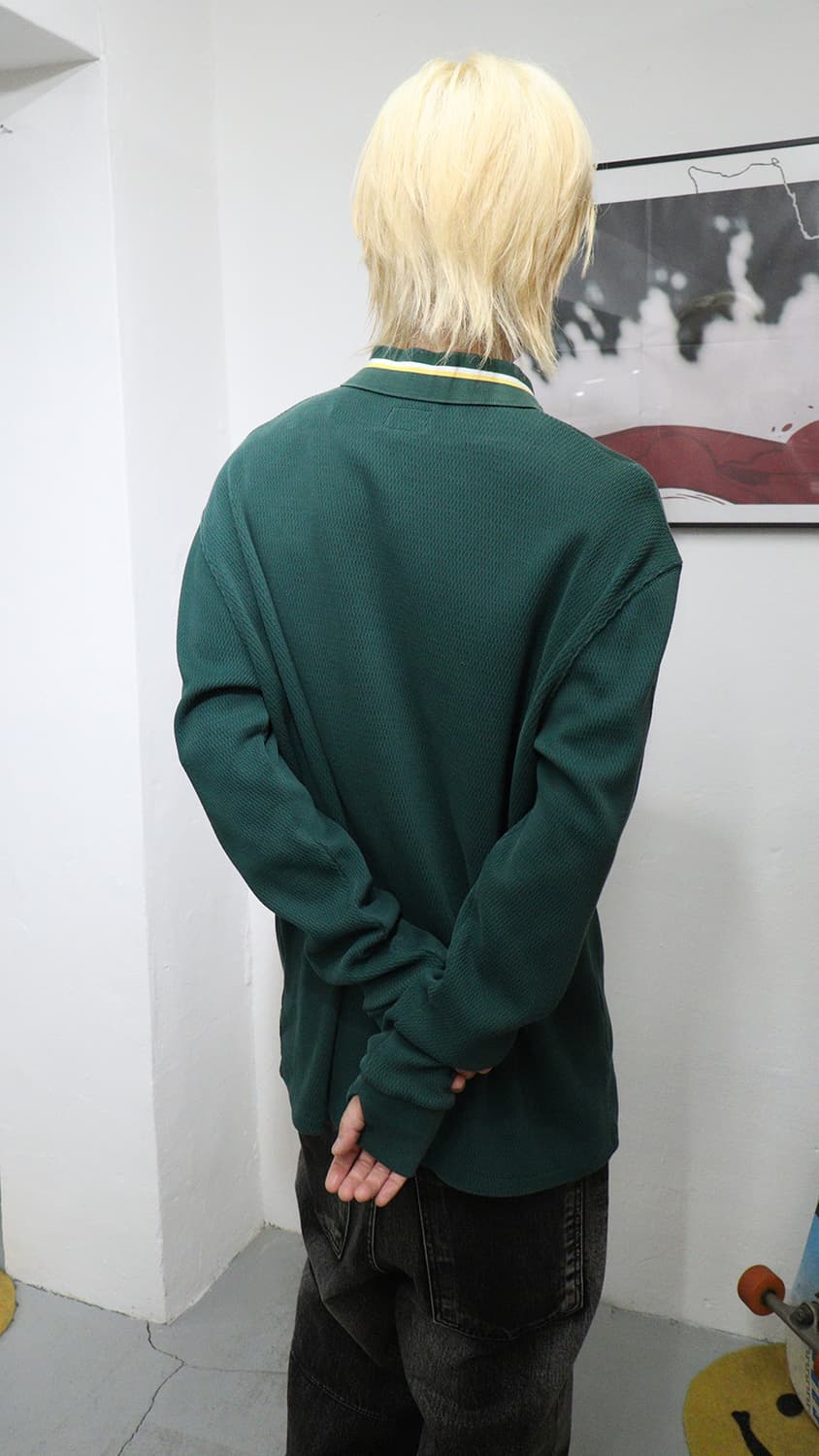NOAH Thermal Polo T-shirt 상품이미지5