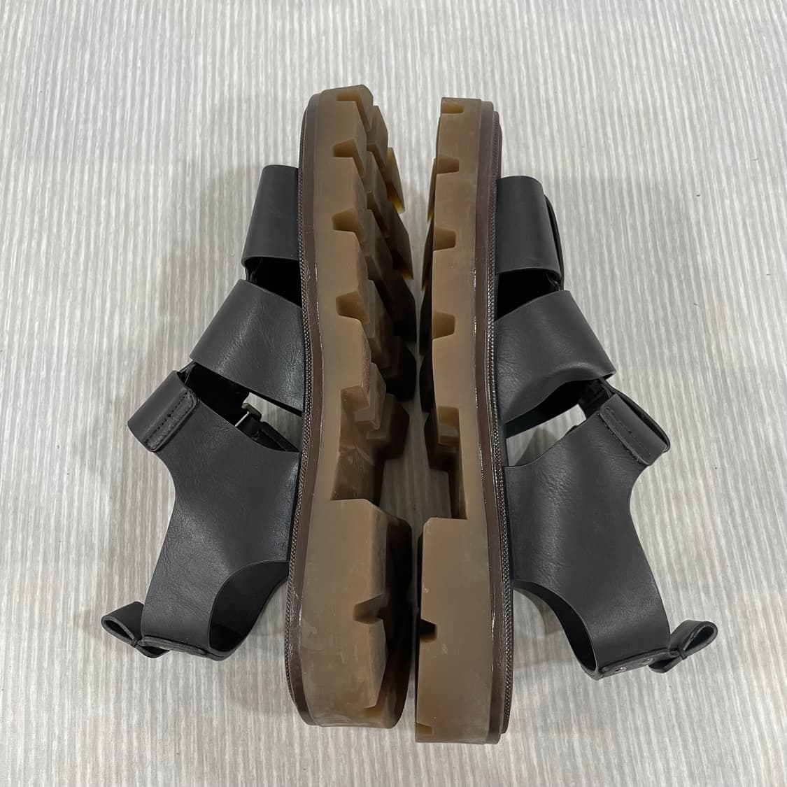 701-1)ZARA 자라 케이지 피셔맨 샌들 255mm 상품이미지5