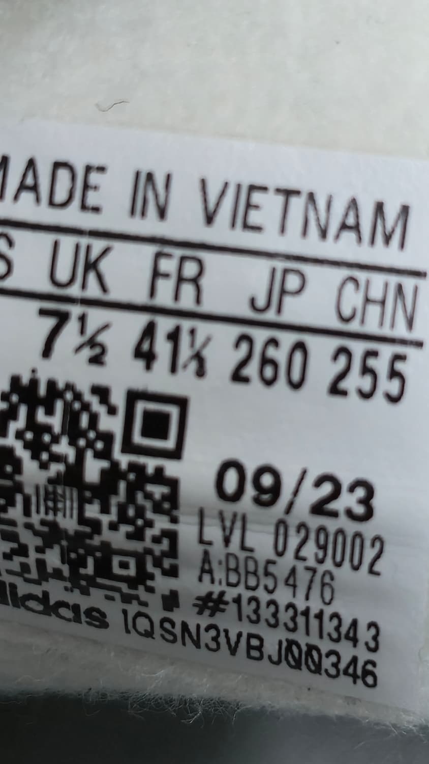 아디다스 260mm- 오리지널스 가젤 코어 블랙 화이트 상품이미지7