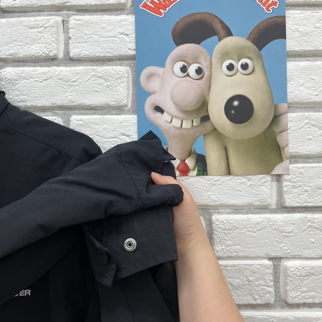 타미힐피거 블랙 바람막이 자켓-2XL 110 상품이미지4