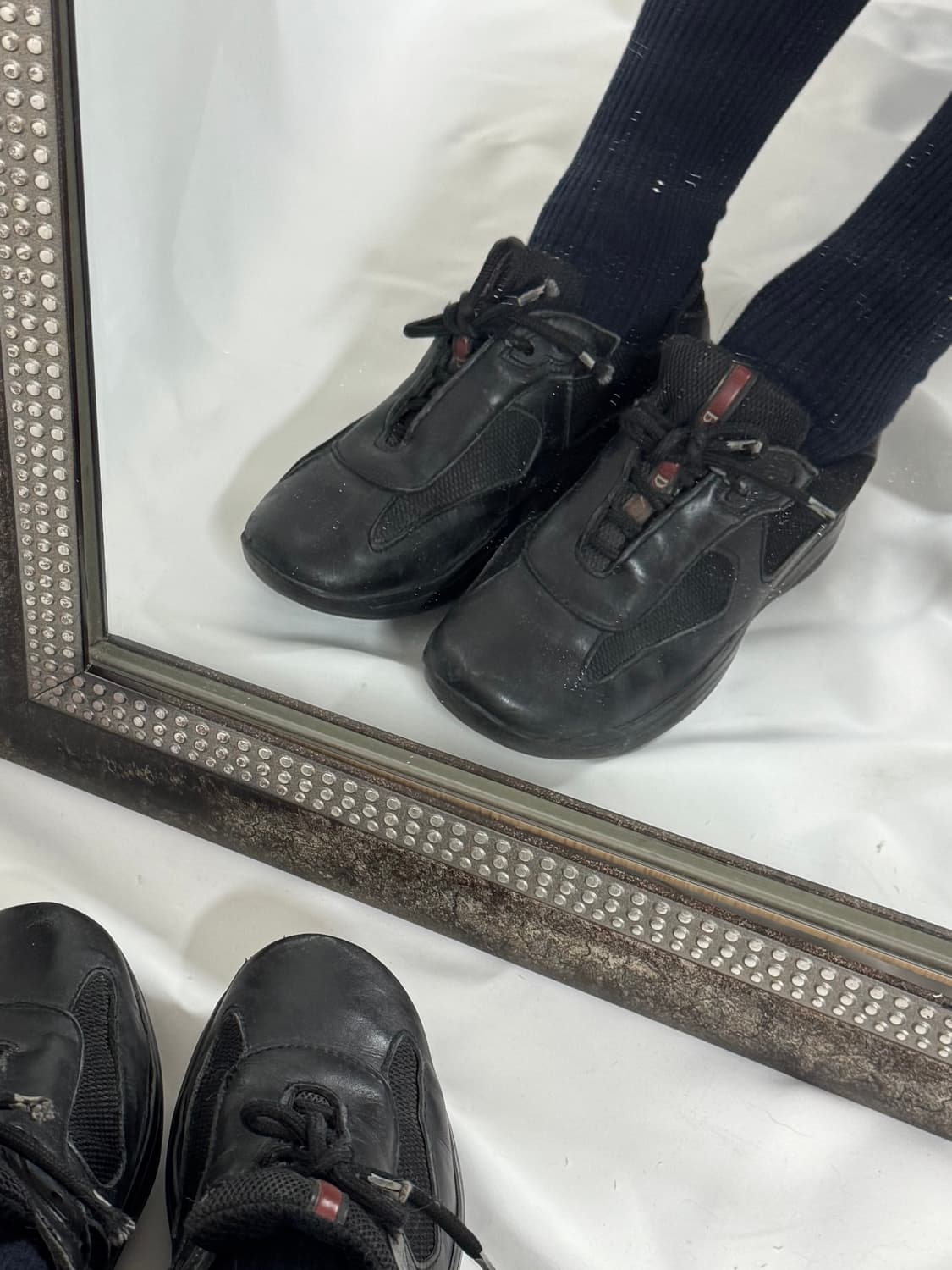 Prada Sports leather sneakers 상품이미지4