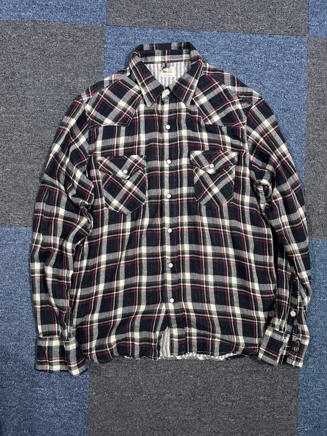 크래프트 워크 체크셔츠 상품이미지1