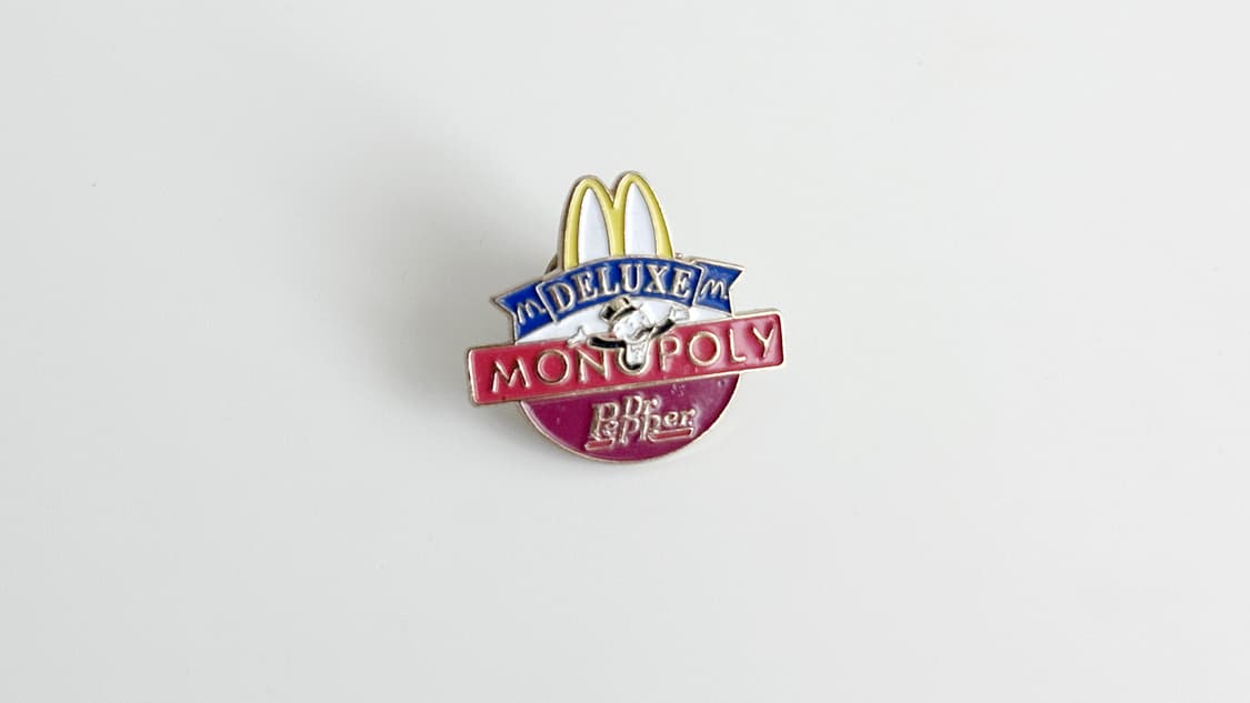 맥도날드 빈티지 크루 핀뱃지 라펠핀 ‘Monopoly Deluxe’ 상품이미지4