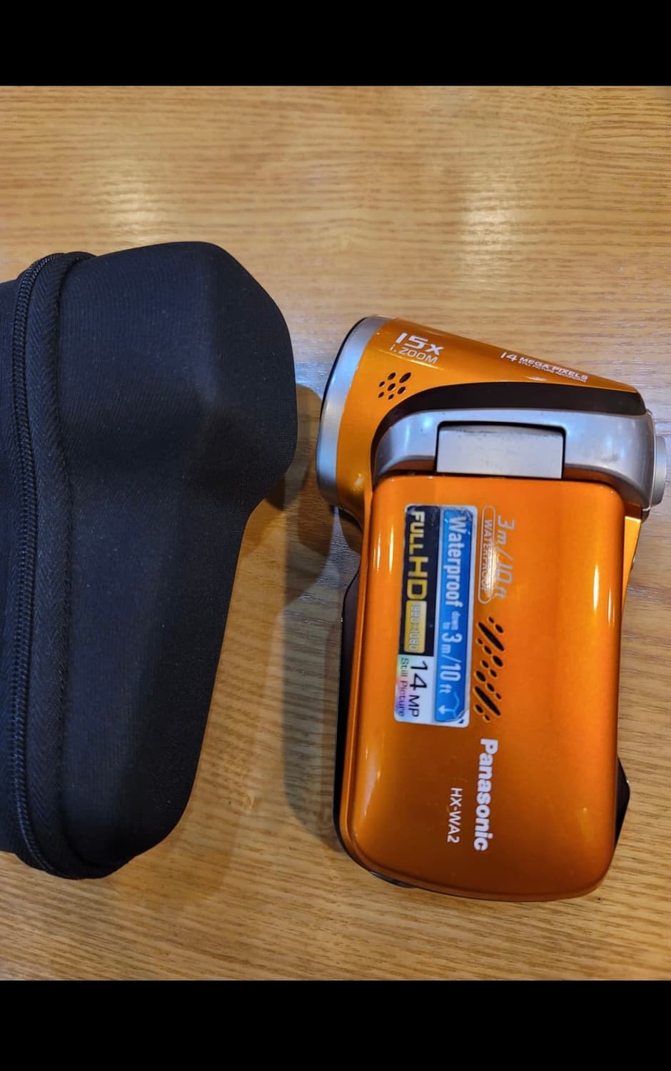 (한글)PANASONIC HX-WA2 파나소닉 빈티지 디카 오렌지 상품이미지6