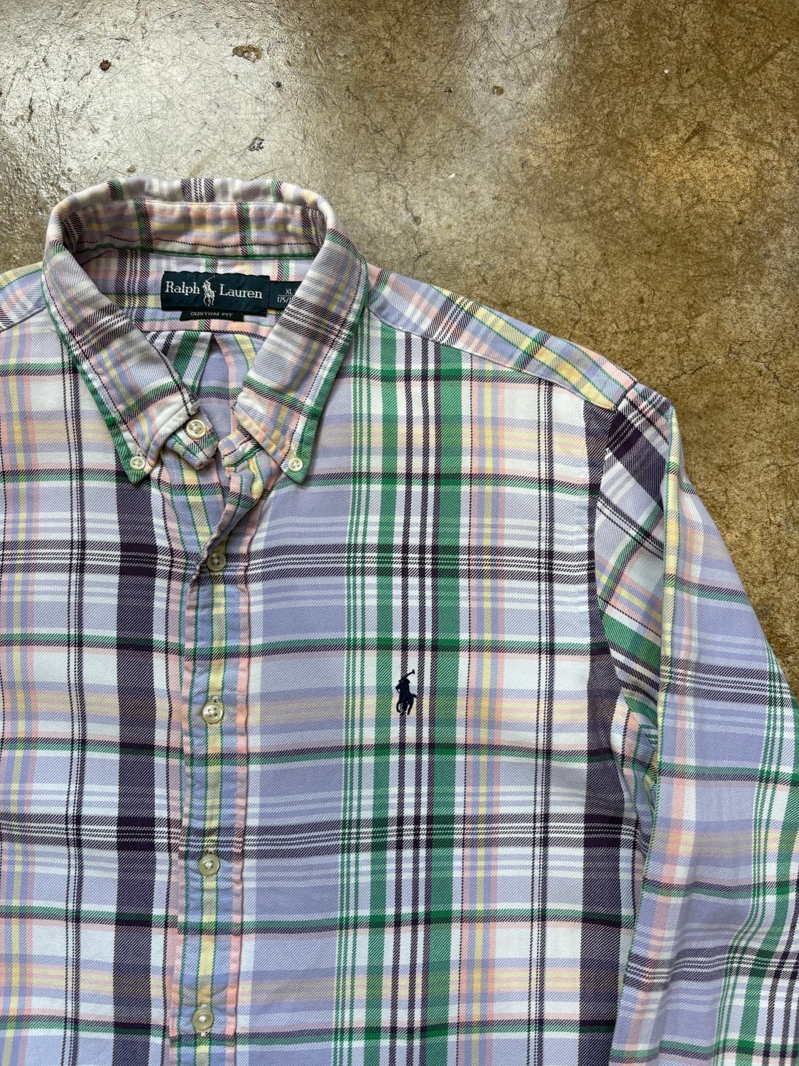 폴로 체크 셔츠 상품이미지1