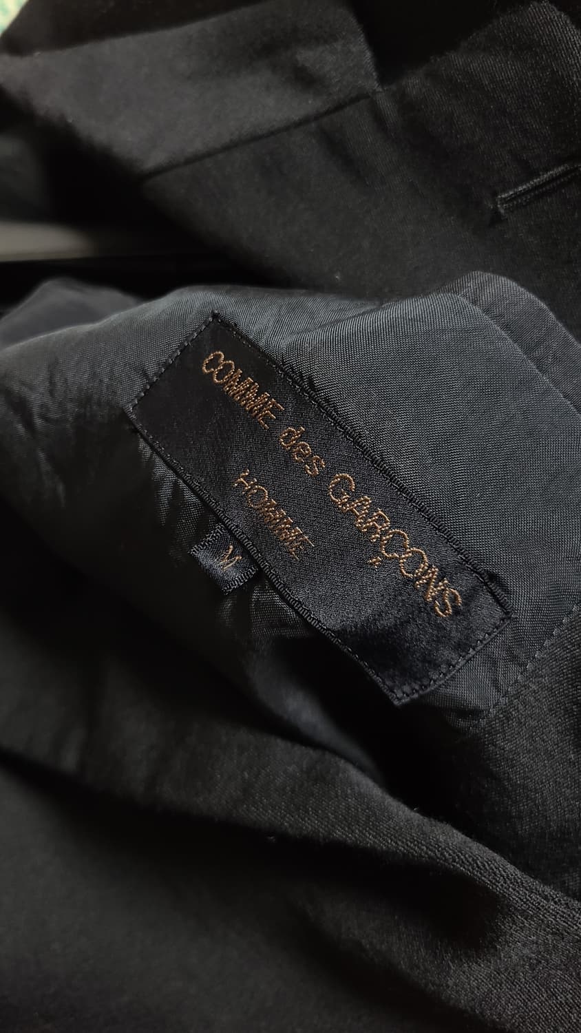 90's Comme de Garcons Homme 3버튼 울 자켓 m 상품이미지5