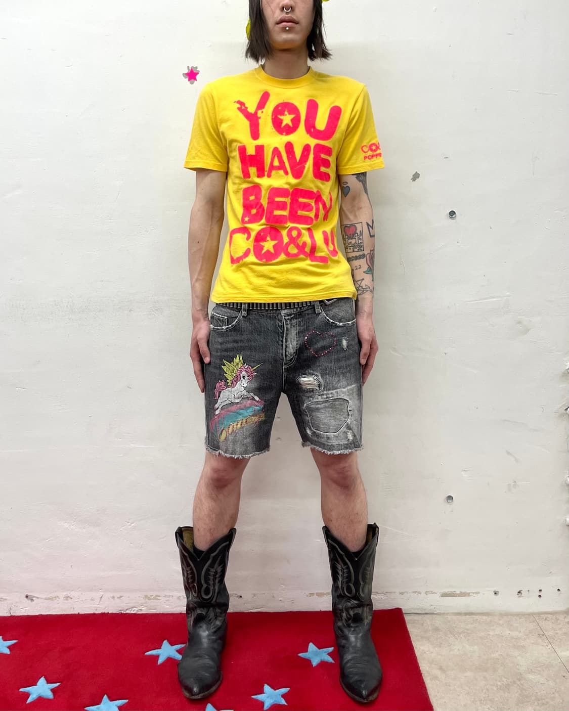 cocolulu retro mustard t-shirt  상품이미지3