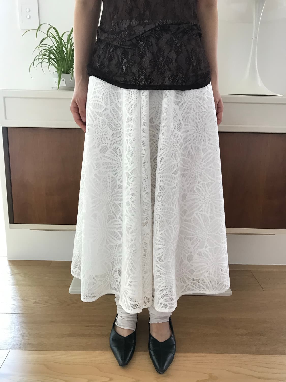 vintage lace skirt 상품이미지1