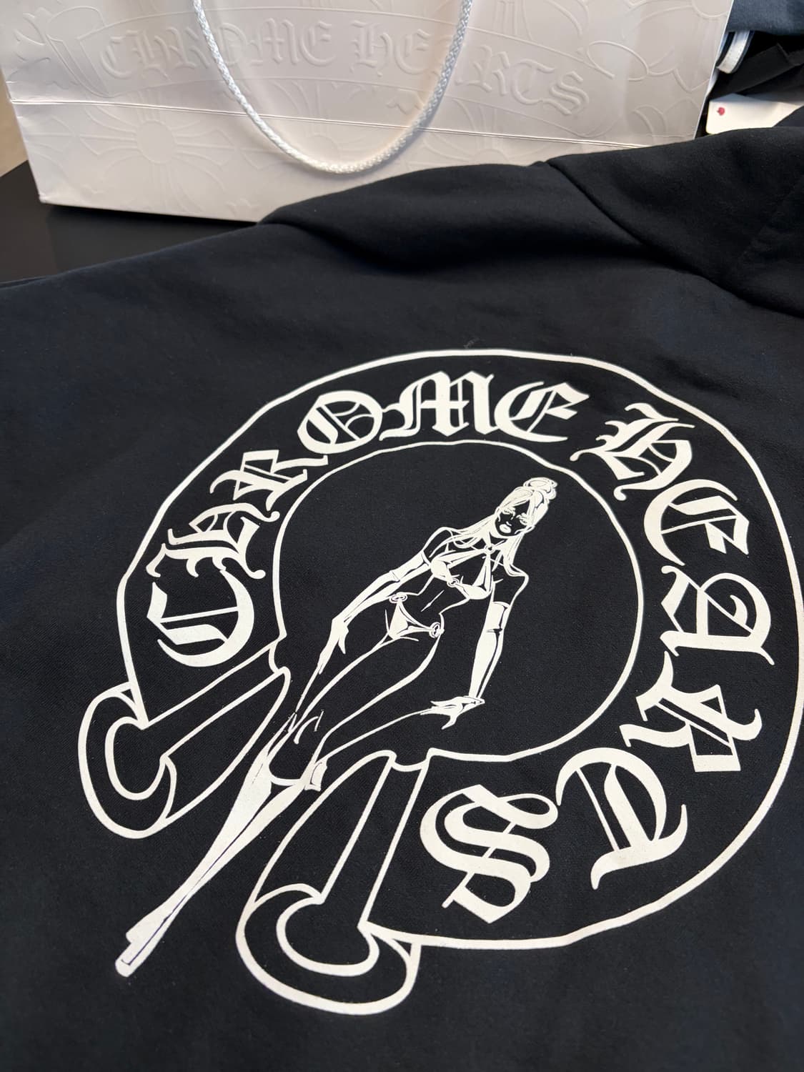 크롬하츠 데들리돌 후드집업 2XL 새상품 상품이미지1