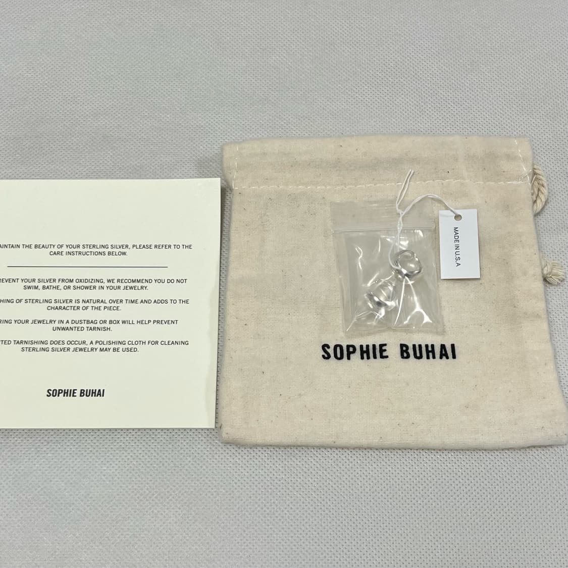 소피부하이 26ss 리버시블 힌지 후프 귀걸이/실버 상품이미지5