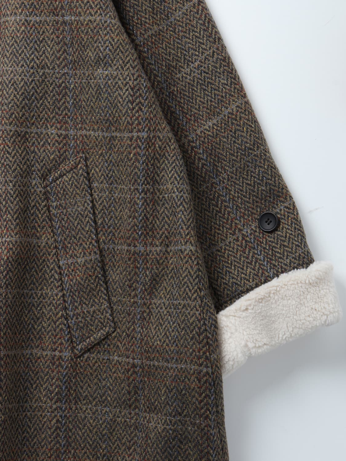 FREAK'S STORE Boa Stand Collar Coat 상품이미지6