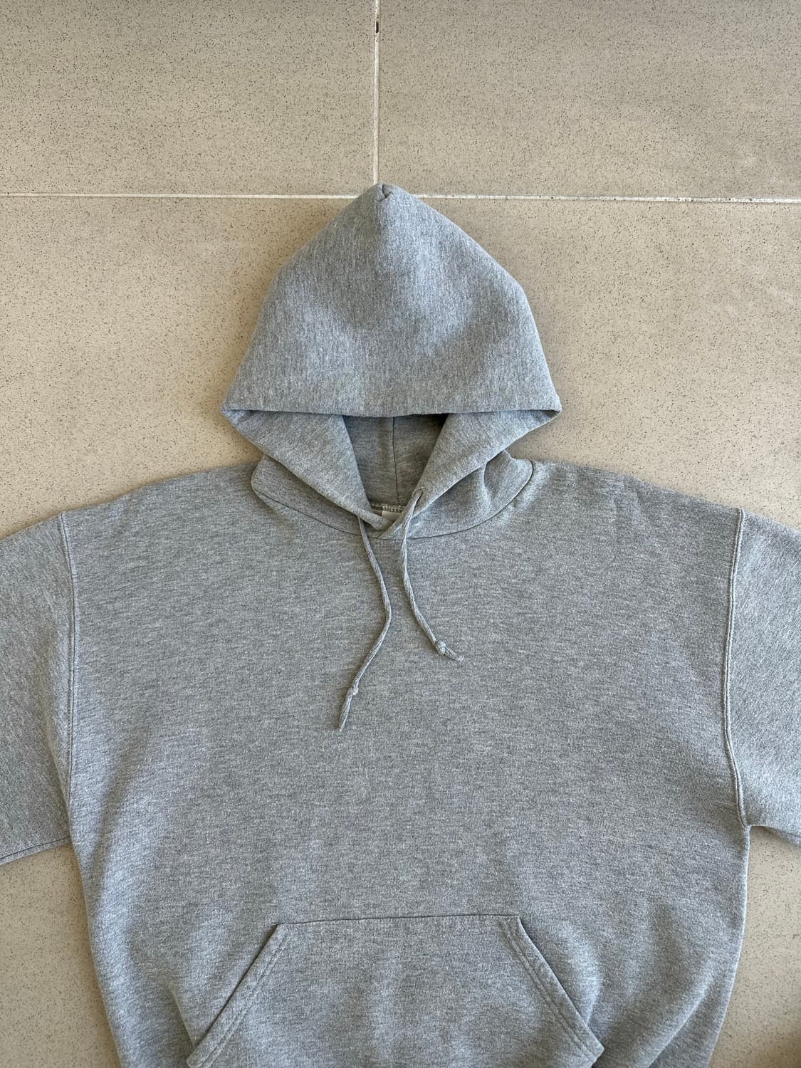 90s 빈티지 러셀 후드 그레이 L 상품이미지4