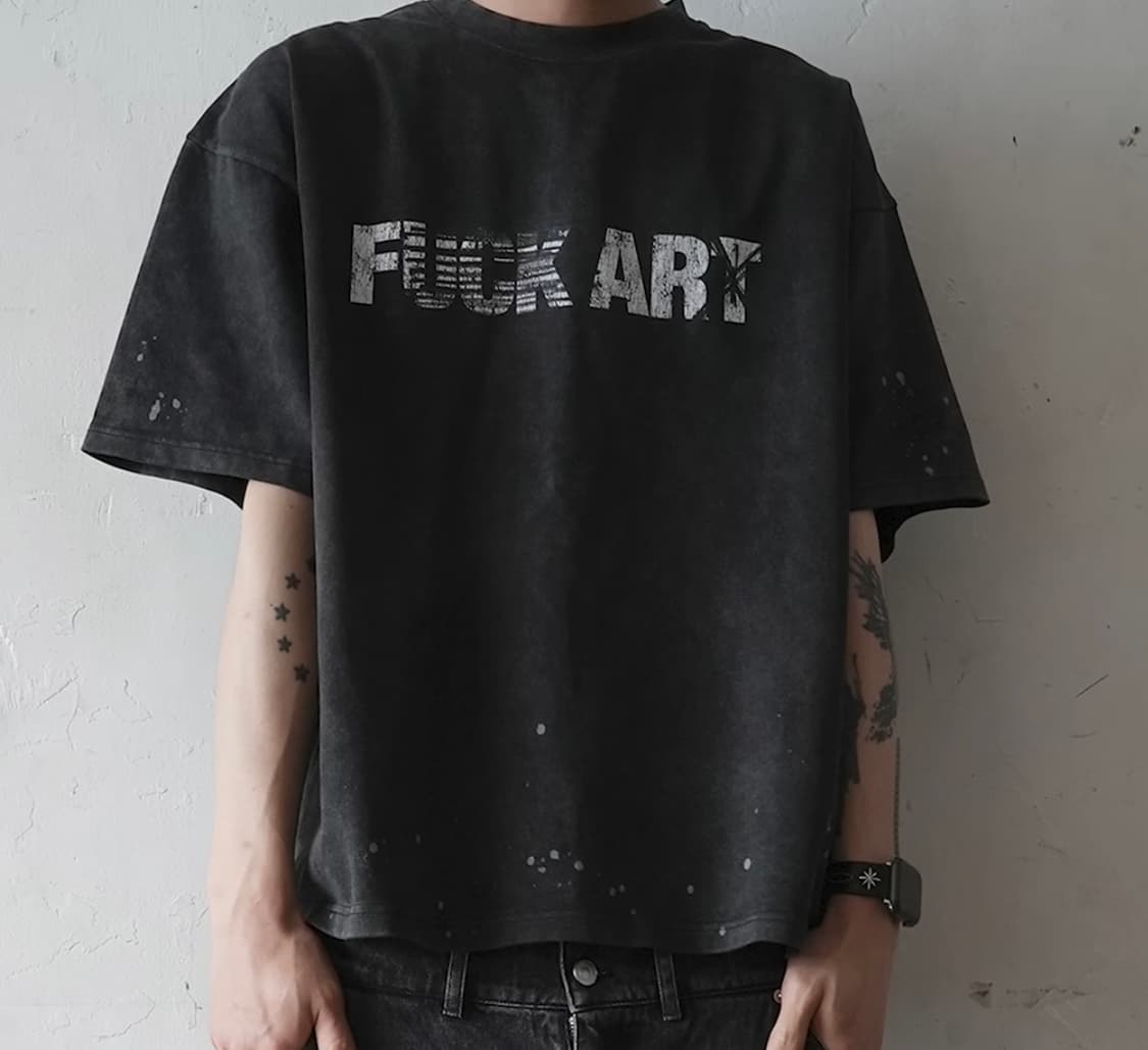 FARFROMWHAT 파프롬왓 Fxxxx ARx T-SHIRT 상품이미지2