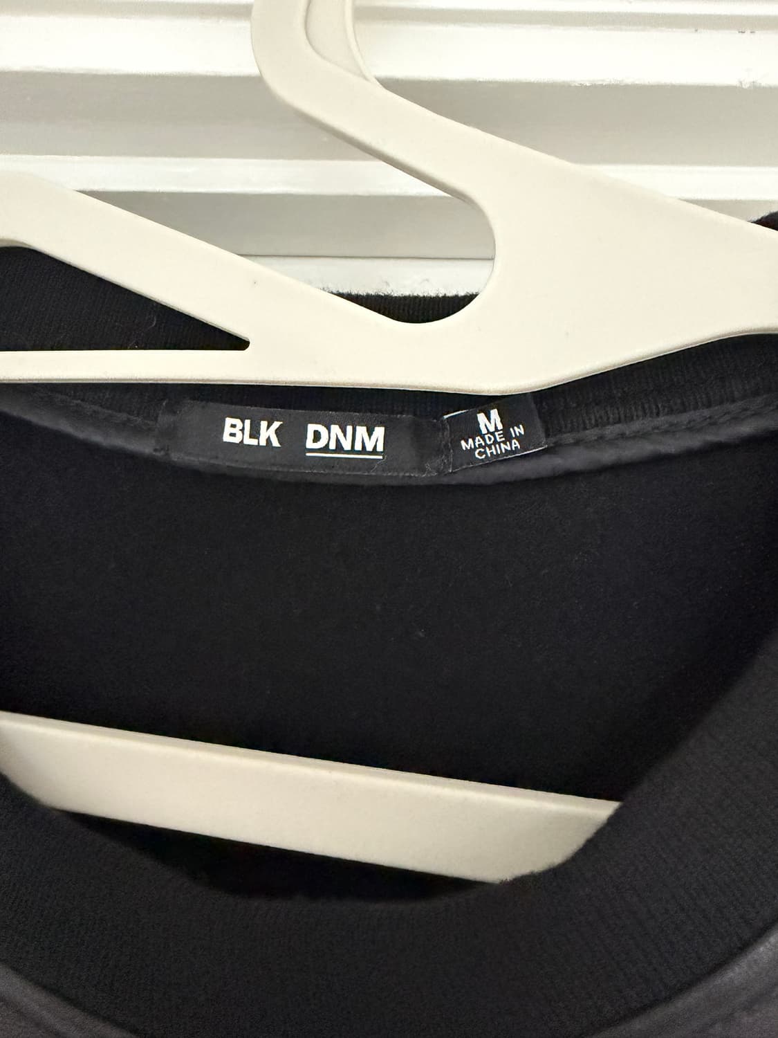 Blk Dmn 가죽 패치 맨투맨 m 상품이미지2