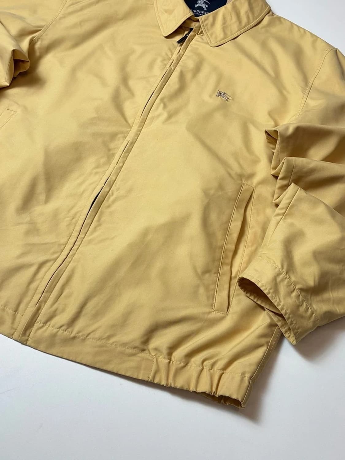 버버리 00's 퍼티그 탠저린 블루종 자켓 PN8094 상품이미지5