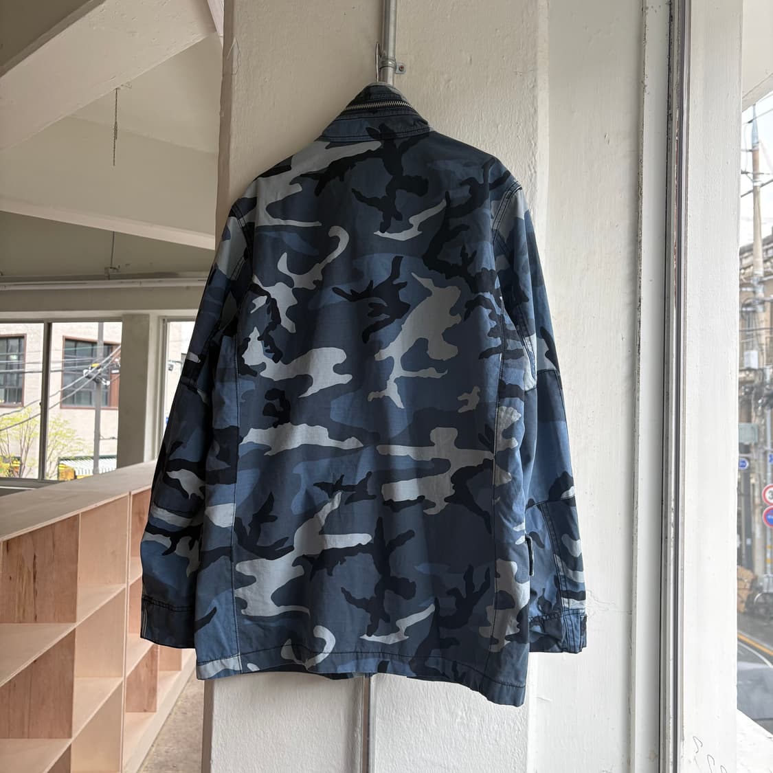 Bueva Vista 블루 카모 M65 필드 자켓 상품이미지4