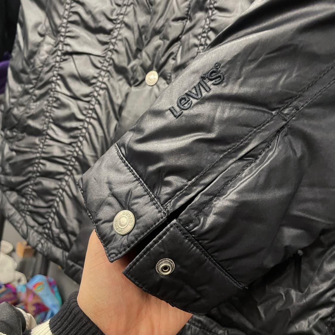 리바이스 Type3 덕 다운 웨스턴 셔츠 패딩 자켓 N63 상품이미지5
