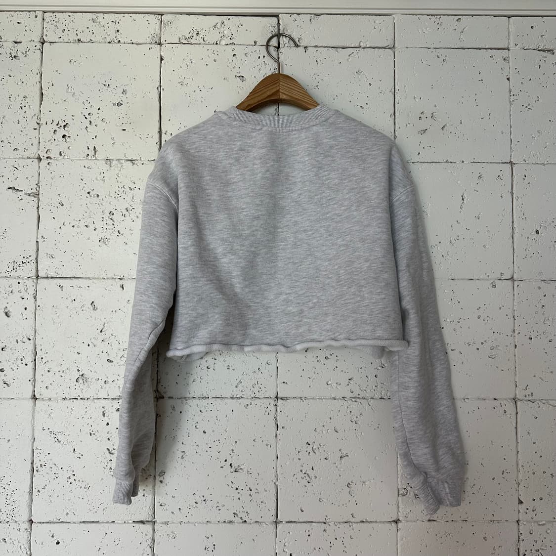 우먼M HDEX 크롭 맨투맨 상품이미지4