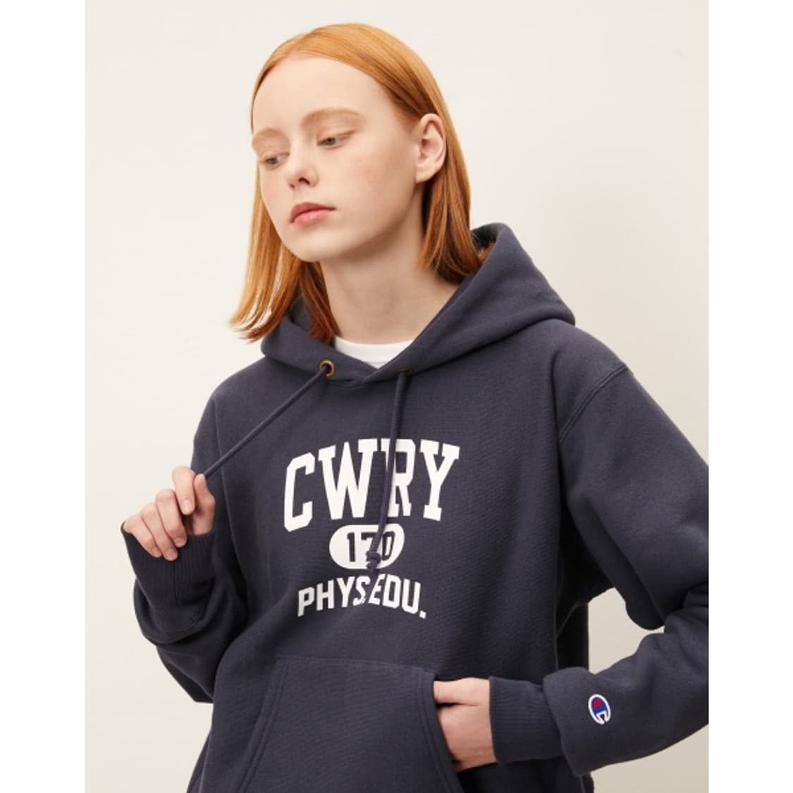 [XXL] 챔피온 리버스위브 블루택 후드 스웨트 셔츠 상품이미지7