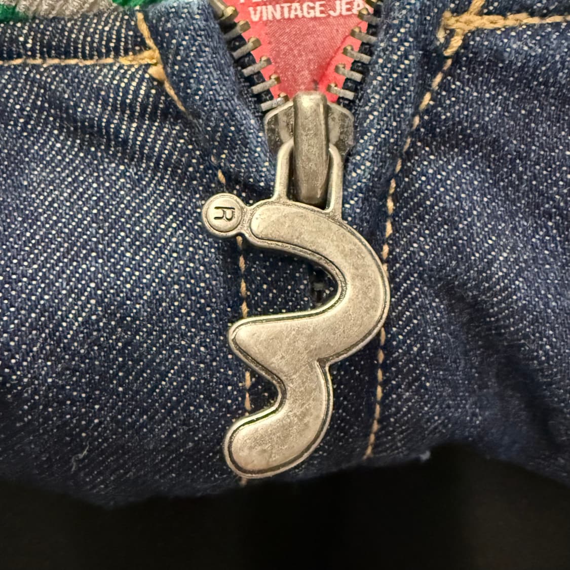 에비수 그린 데님 후드집업 상품이미지9