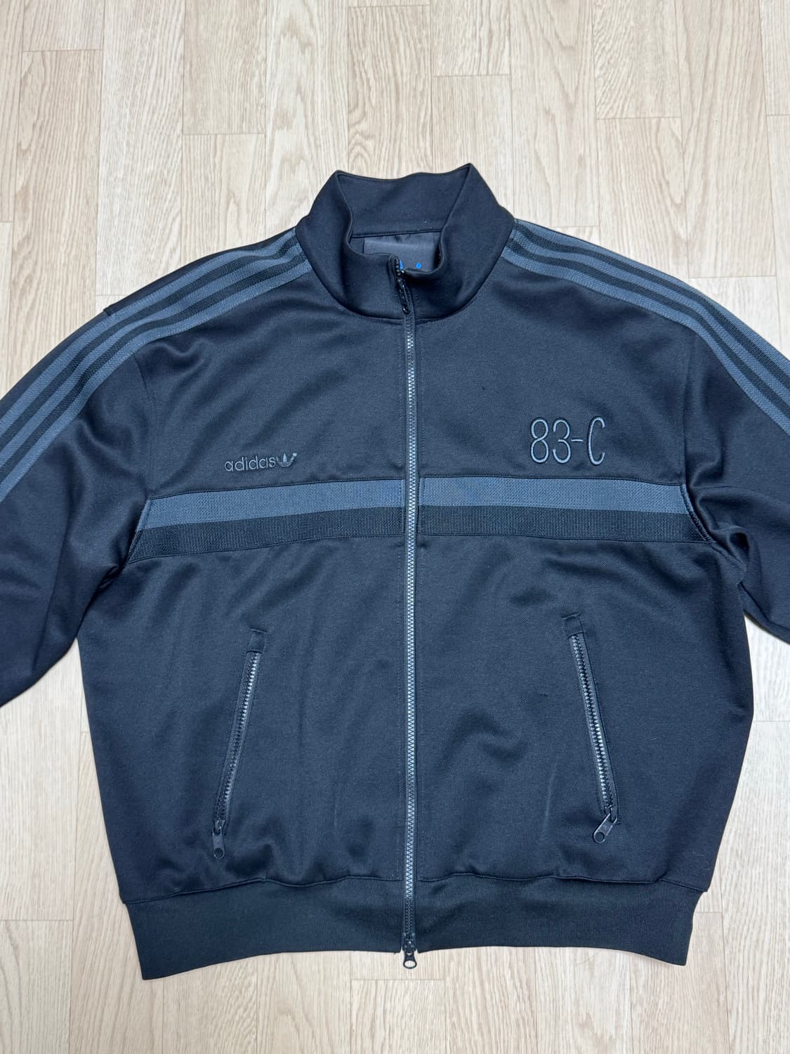 아디다스 베켄바우어 83-C 트랙탑 져지 블랙 차골 상품이미지2