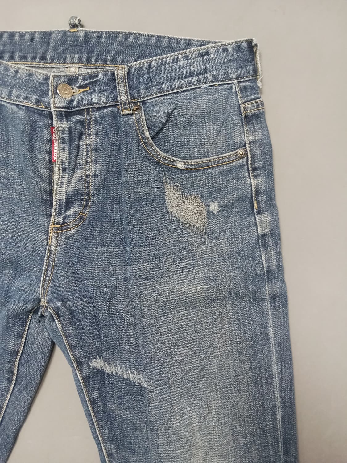 [32] 디스퀘어드2 스티치덧댐 쿨가이진 청바지 상품이미지4