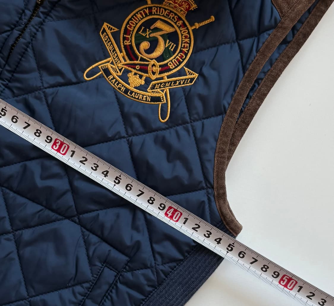 Polo 폴로랄프로렌 네이비 퀄팅 베스트 상품이미지6