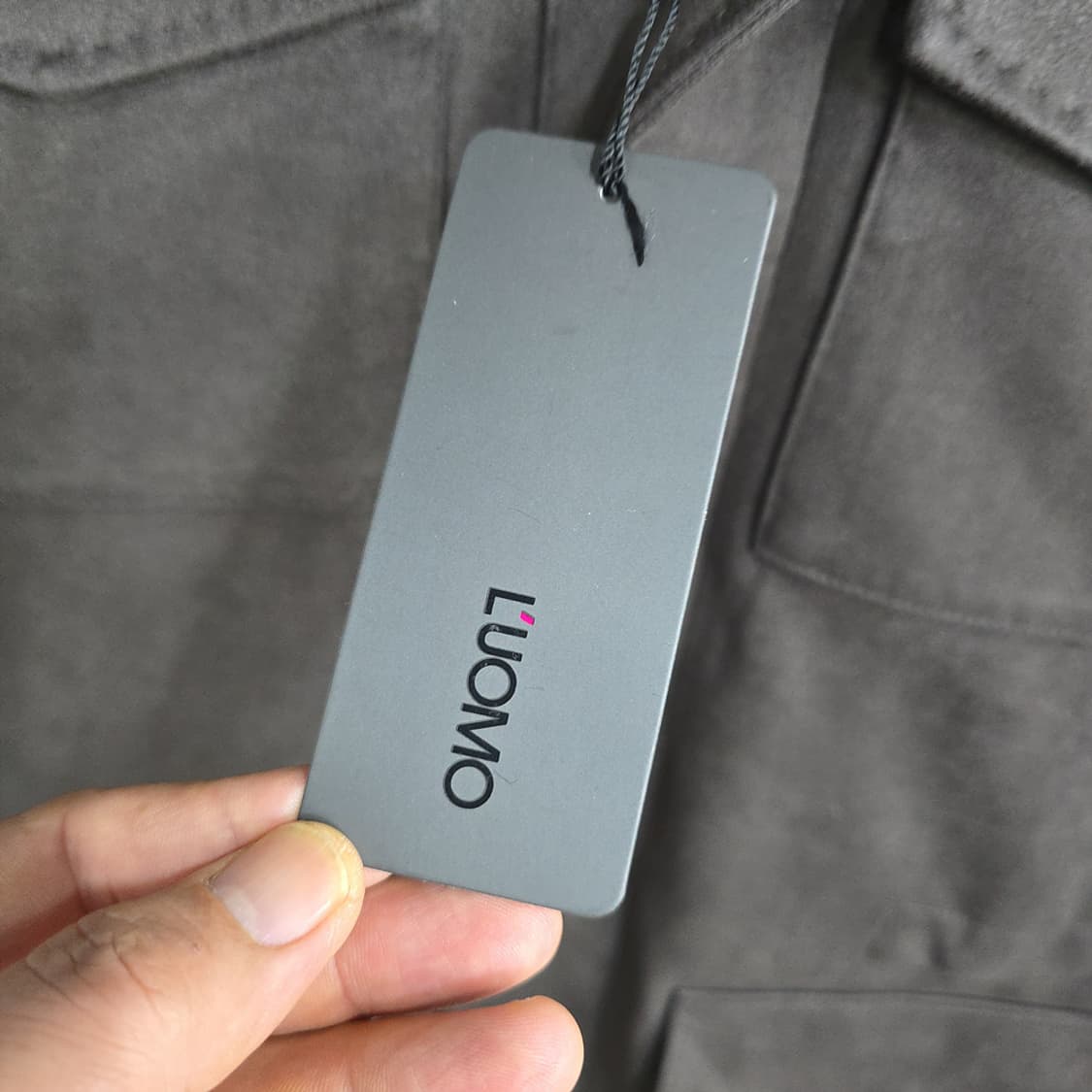 새제품)루오모(LUOMO) 스웨이드 터치 필드자켓 100 상품이미지5