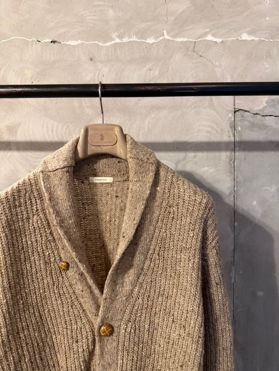 VISARUNO 숄칼라 가디건 100 상품이미지4