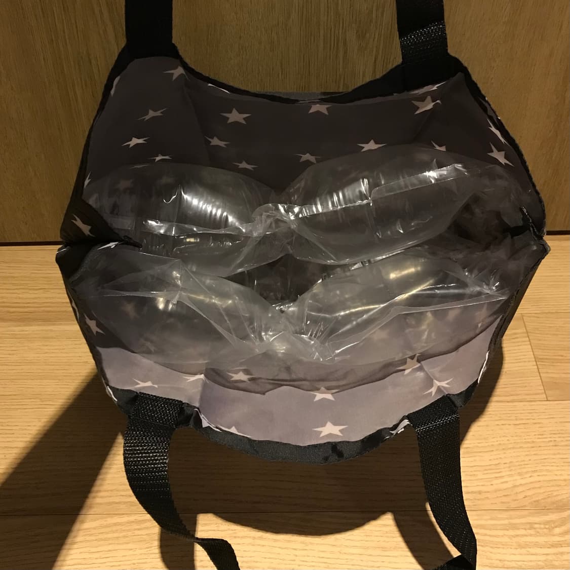 별 패턴 토트백 상품이미지4