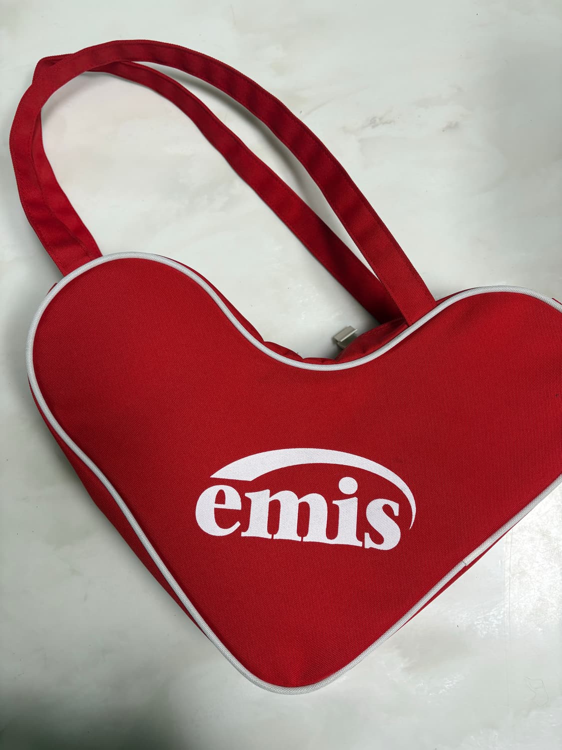 emis 이주빈 하트가방 레드 상품이미지2