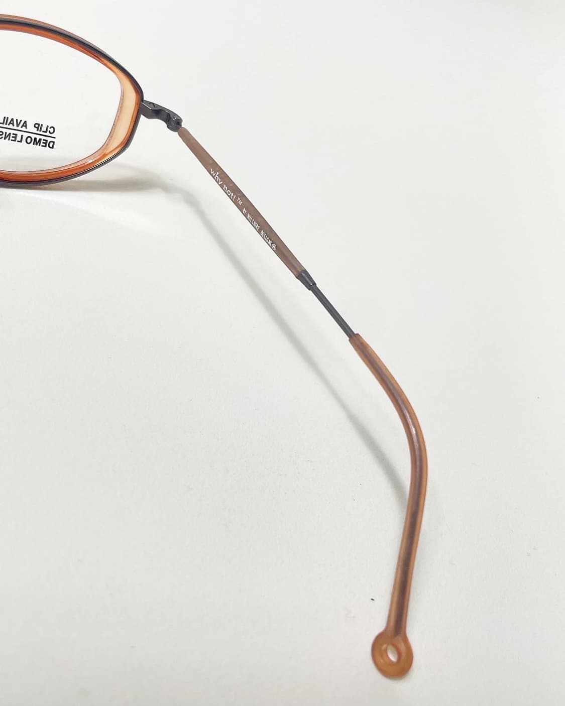 80s 미국제 Why Not 뿔테 빈티지 안경 상품이미지6