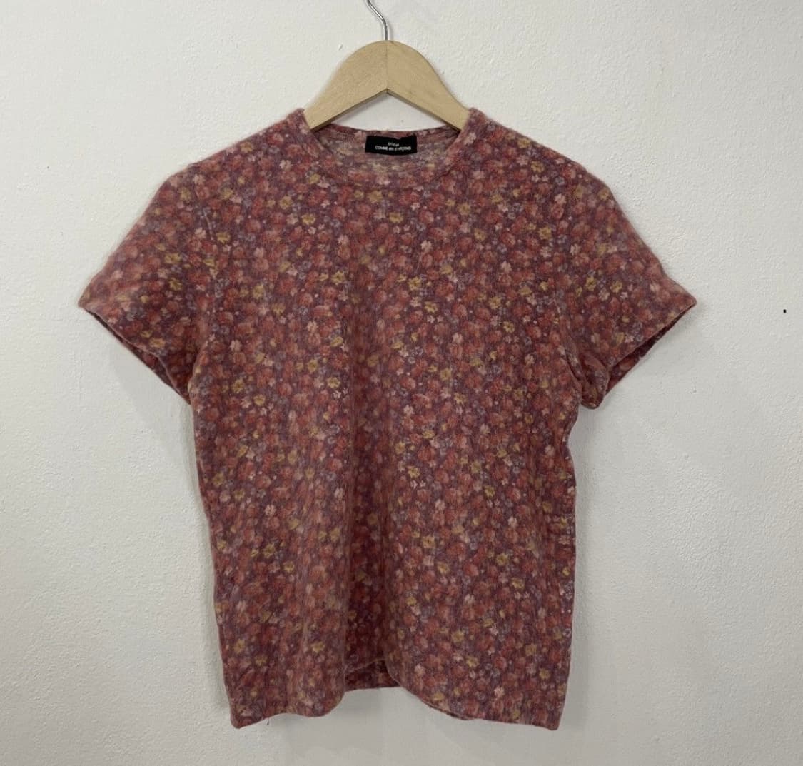 꼼데가르송 울 반팔티 상품이미지1