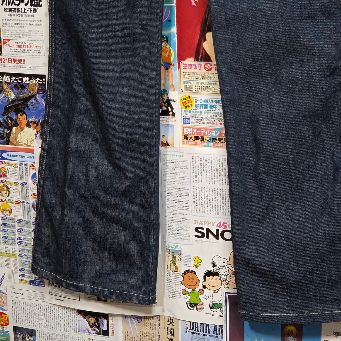 캘빈 클라인 진청 로우라이즈 부츠컷 팬츠 상품이미지7