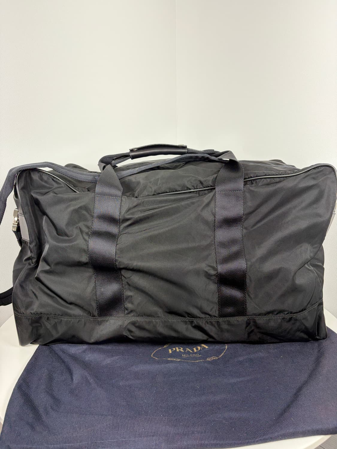 프라다 나일론 2way 보스턴백 상품이미지5