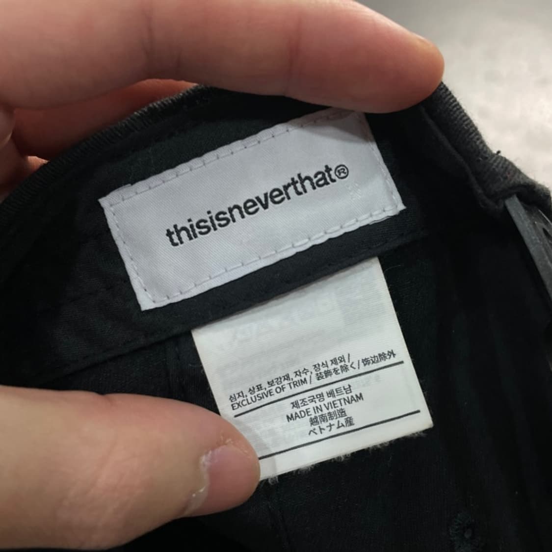 디스이즈네버댓 6패널 캡  상품이미지3