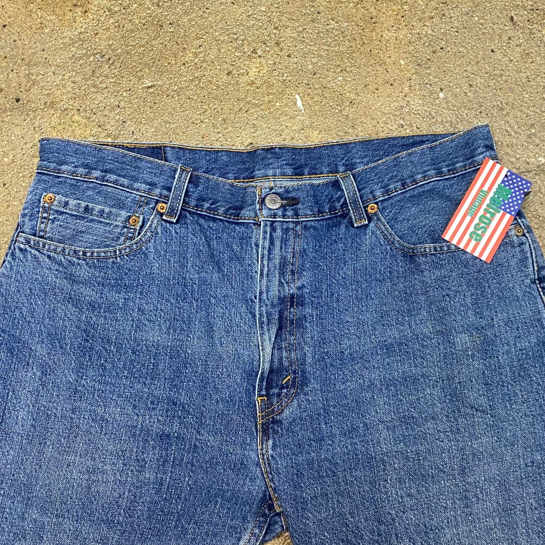 미국 빈티지 리바이스 505 중청바지 36size 상품이미지4